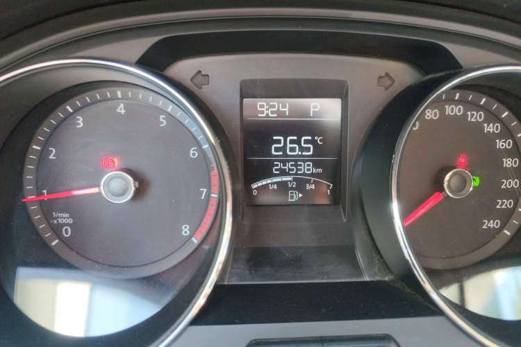 Used Volkswagen Bora 2019 Bora·Legend 1.5L Automatic Leading Model China V Emission Standard Odometer Close Up