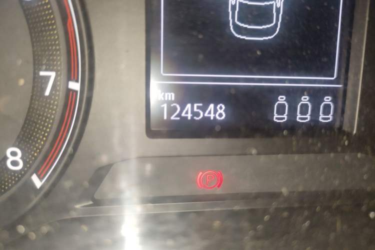 Used Volkswagen Bora 2019 280TSI DSG Elite Model Odometer Close Up