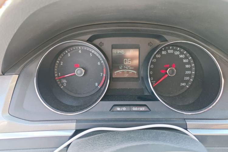 Used Volkswagen Bora 2019 Facelift Bora·Legend 1.5L Automatic Fashion Edition China VI Standard Odometer Close Up