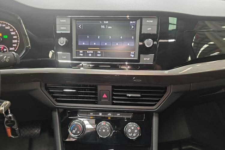 Used Volkswagen Bora 2020 1.5L Automatic Comfort Model Audio And AC Panel
