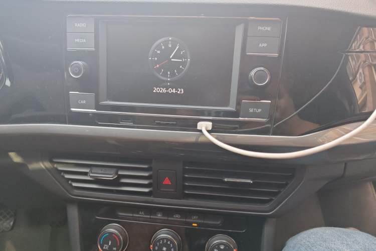Used Volkswagen Bora 2020 1.5L Manual Comfort Version Audio And AC Panel