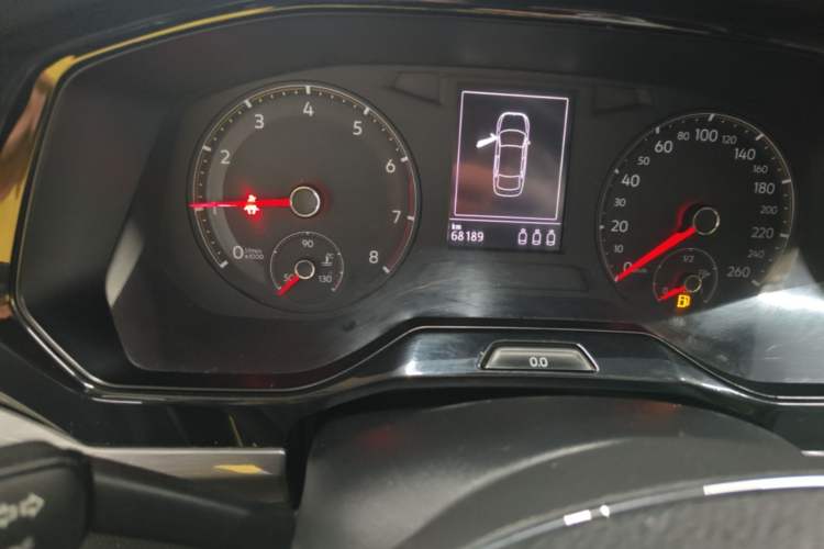 Used Volkswagen Bora 2020 1.5L Automatic Elite Version Odometer Close Up
