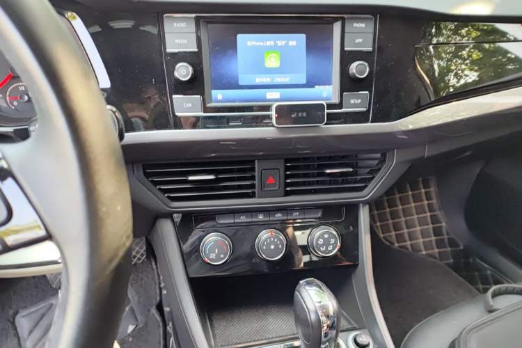 Used Volkswagen Bora 2020 1.5L Automatic Comfort Model Audio And AC Panel