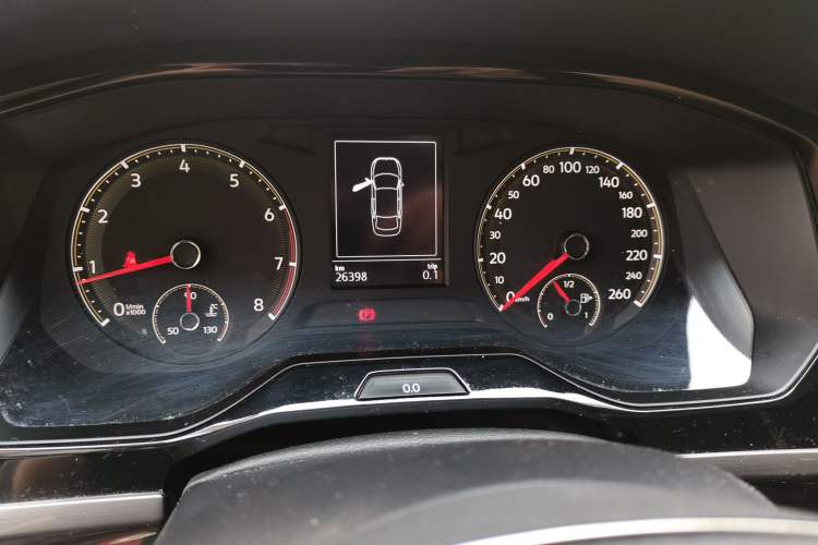 Used Volkswagen Bora 2020 1.5L Automatic Elite Version Odometer Close Up