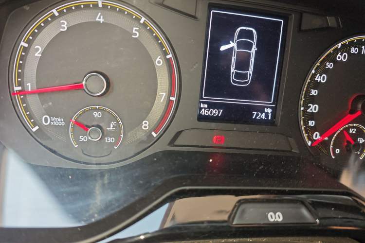 Used Volkswagen Bora 2020 1.5L Automatic Fashion Edition Odometer Close Up