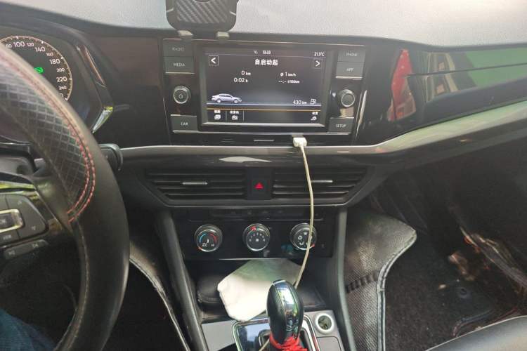 Used Volkswagen Bora 2020 1.5L Automatic Comfort Model Audio And AC Panel