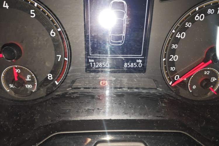 Used Volkswagen Bora 2020 1.5L Automatic Elite Version Odometer Close Up