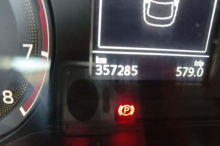 Used Volkswagen Bora 2020 1.5L Automatic Elite Version Odometer Close Up