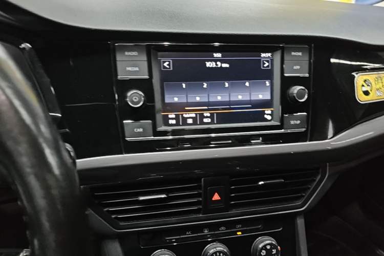 Used Volkswagen Bora 2020 1.5L Automatic Comfort Model Audio And AC Panel