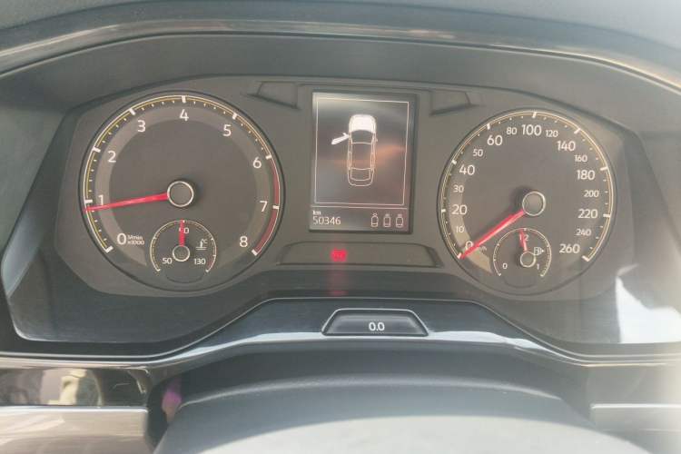 Used Volkswagen Bora 2020 1.5L Automatic Comfort Model Odometer Close Up