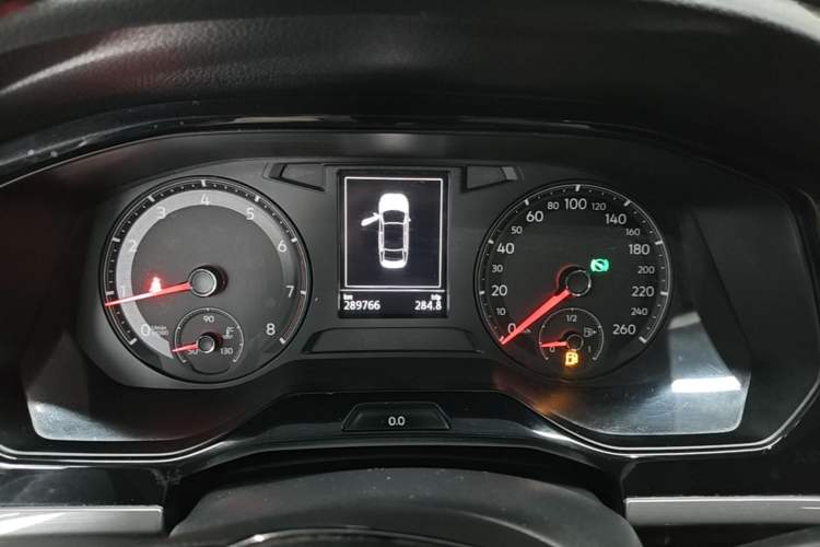 Used Volkswagen Bora 2020 1.5L Automatic Comfort Model Odometer Close Up