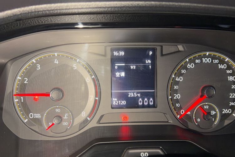 Used Volkswagen Bora 2020 Revised Version 280TSI DSG Elite Edition Odometer Close Up
