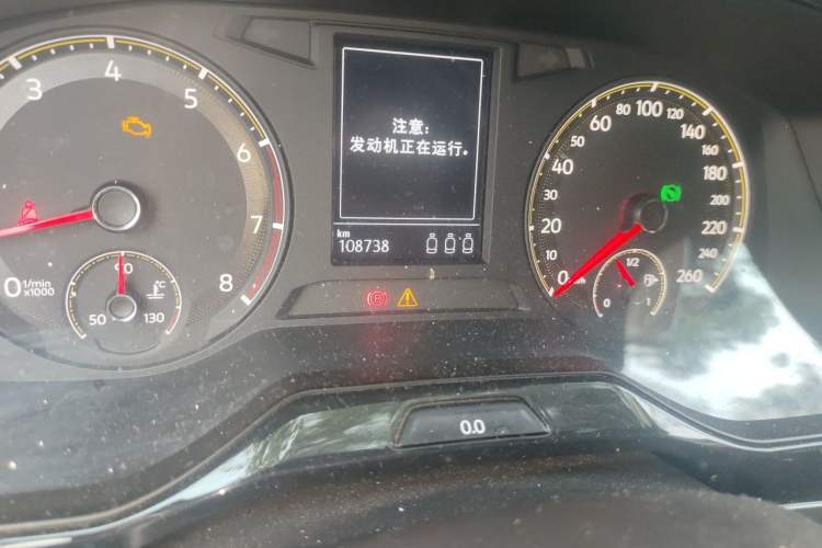 Used Volkswagen Bora 2020 280TSI DSG Elite Edition Odometer Close Up