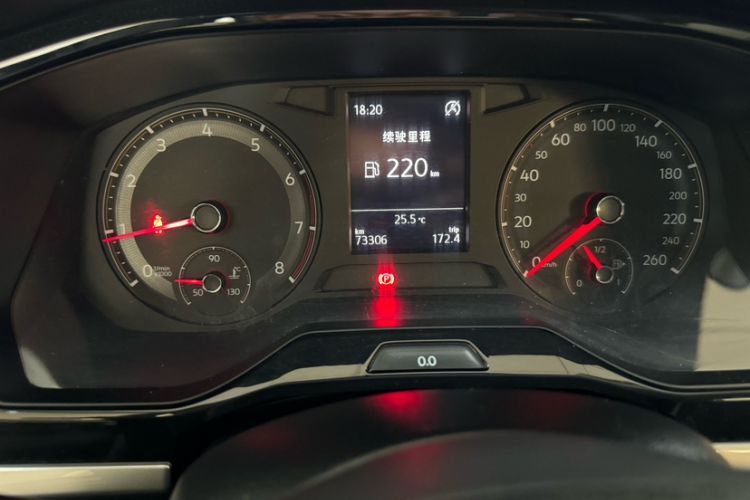 Used Volkswagen Bora 2020 1.5L Manual Fashion Edition Odometer Close Up