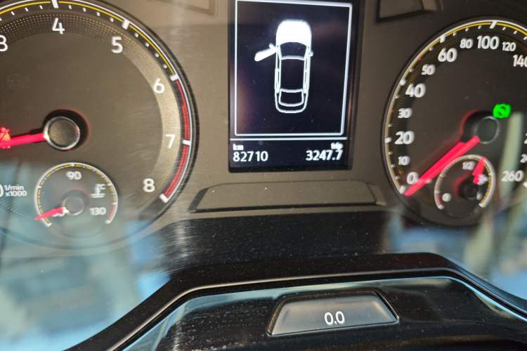 Used Volkswagen Bora 2020 1.5L Automatic Comfort Model Odometer Close Up