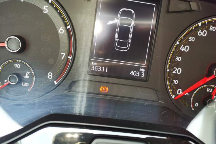 Used Volkswagen Bora 2020 1.5L Manual Fashion Edition Odometer Close Up