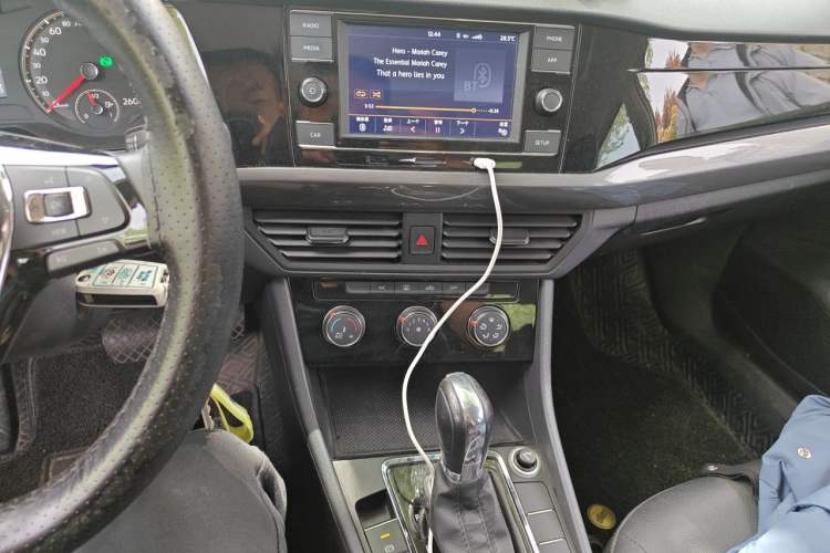 Used Volkswagen Bora 2020 1.5L Automatic Comfort Model Audio And AC Panel