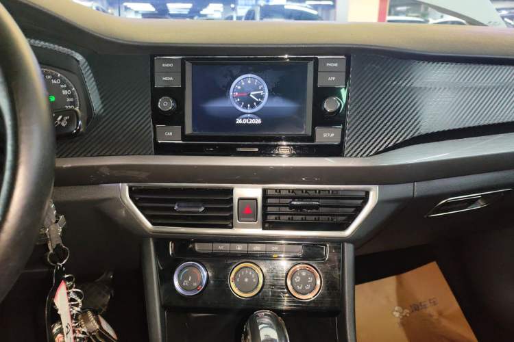 Used Volkswagen Bora 2020 1.5L Automatic Comfort Model Audio And AC Panel