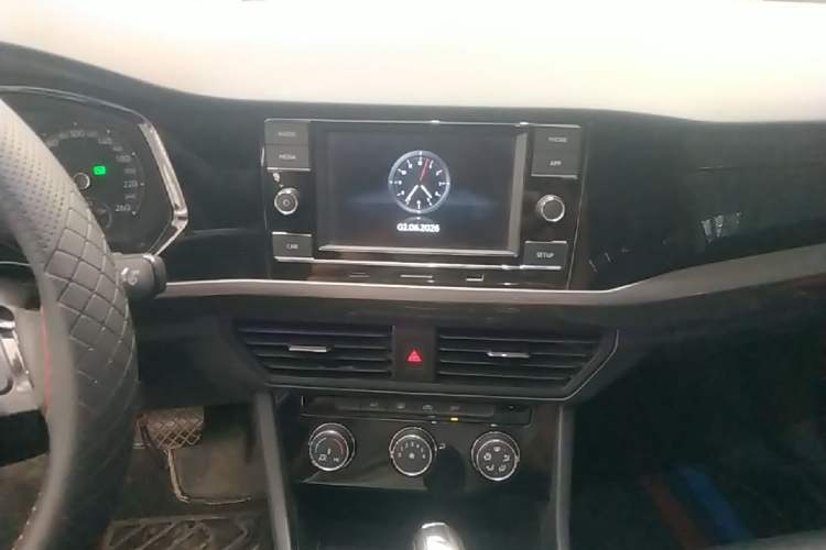 Used Volkswagen Bora 2020 1.5L Automatic Comfort Model Audio And AC Panel