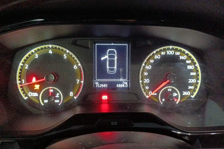 Used Volkswagen Bora 2020 1.5L Automatic Comfort Model Instrument Cluster