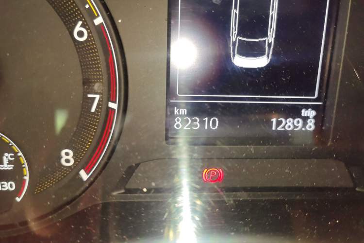 Used Volkswagen Bora 2020 1.5L Manual Fashion Edition Odometer Close Up