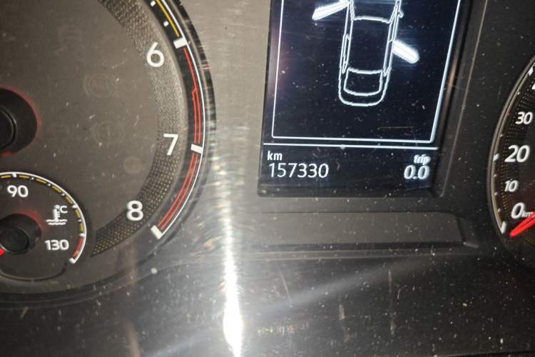 Used Volkswagen Bora 2020 1.5L Automatic Elite Version Odometer Close Up