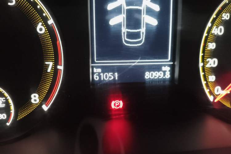 Used Volkswagen Bora 2020 1.5L Automatic Elite Version Odometer Close Up