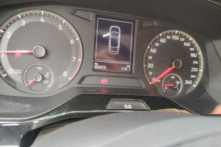 Used Volkswagen Bora 2020 1.5L Manual Fashion Edition Odometer Close Up