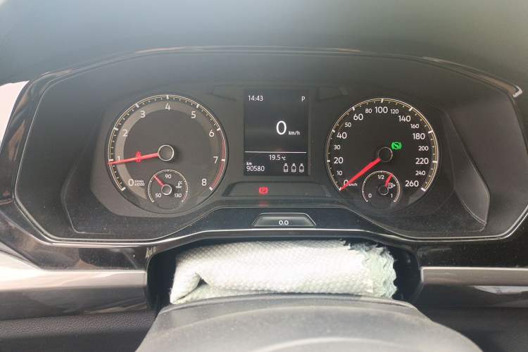 Used Volkswagen Bora 2020 1.5L Automatic Comfort Model Odometer Close Up