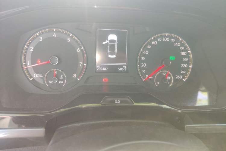 Used Volkswagen Bora 2020 1.5L Automatic Comfort Model Odometer Close Up