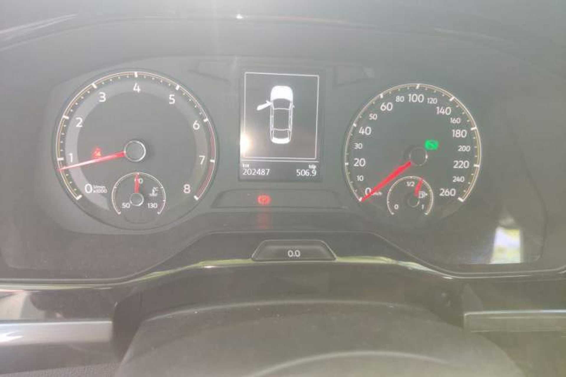 Used Volkswagen Bora 2020 1.5L Automatic Comfort Model Odometer Close Up