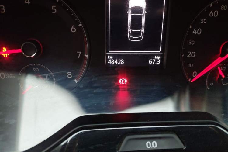Used Volkswagen Bora 2020 1.5L Manual Fashion Edition Odometer Close Up