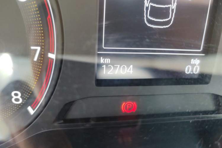 Used Volkswagen Bora 2020 1.5L Automatic Fashion Edition Odometer Close Up