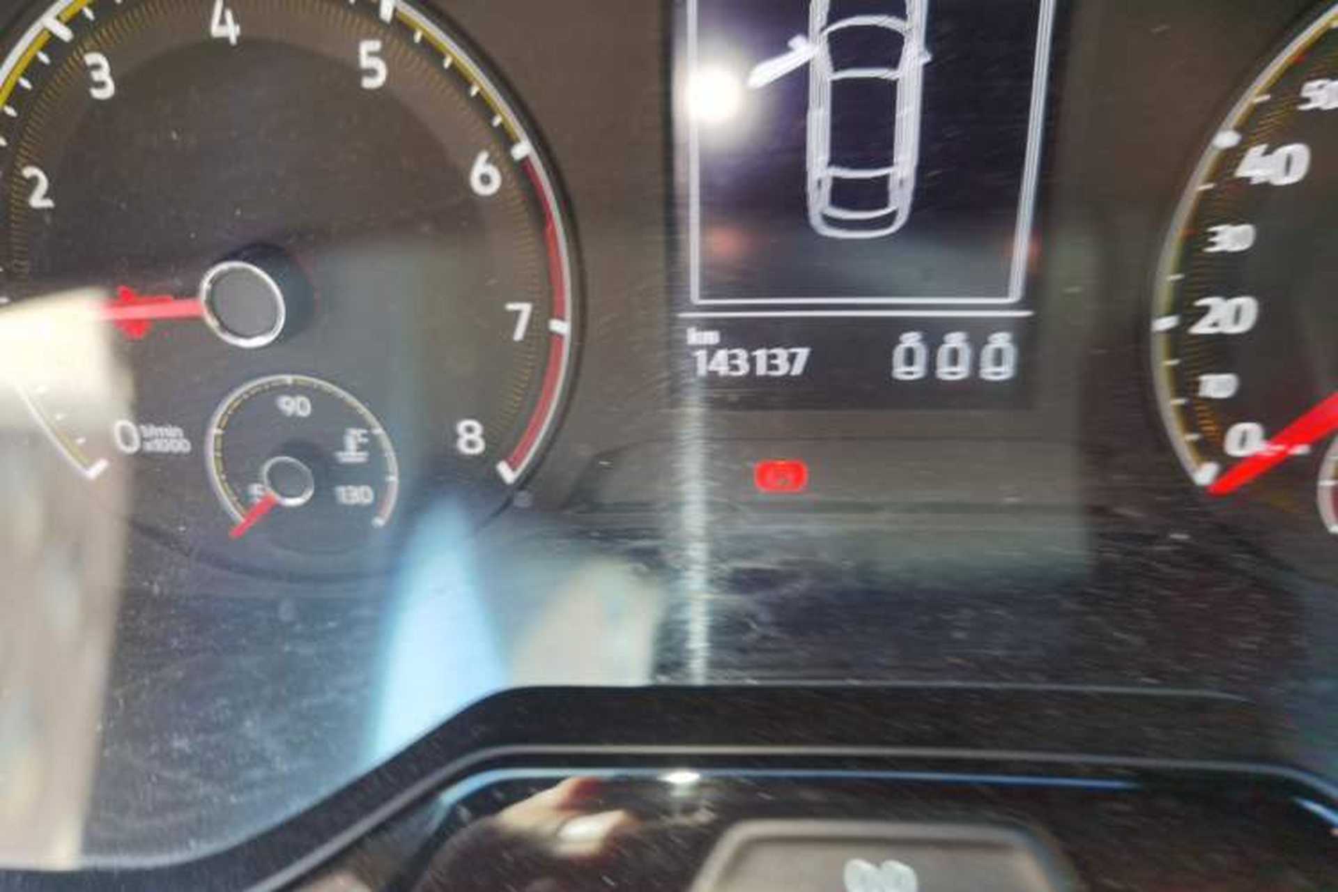 Used Volkswagen Bora 2020 1.5L Automatic Elite Version Odometer Close Up