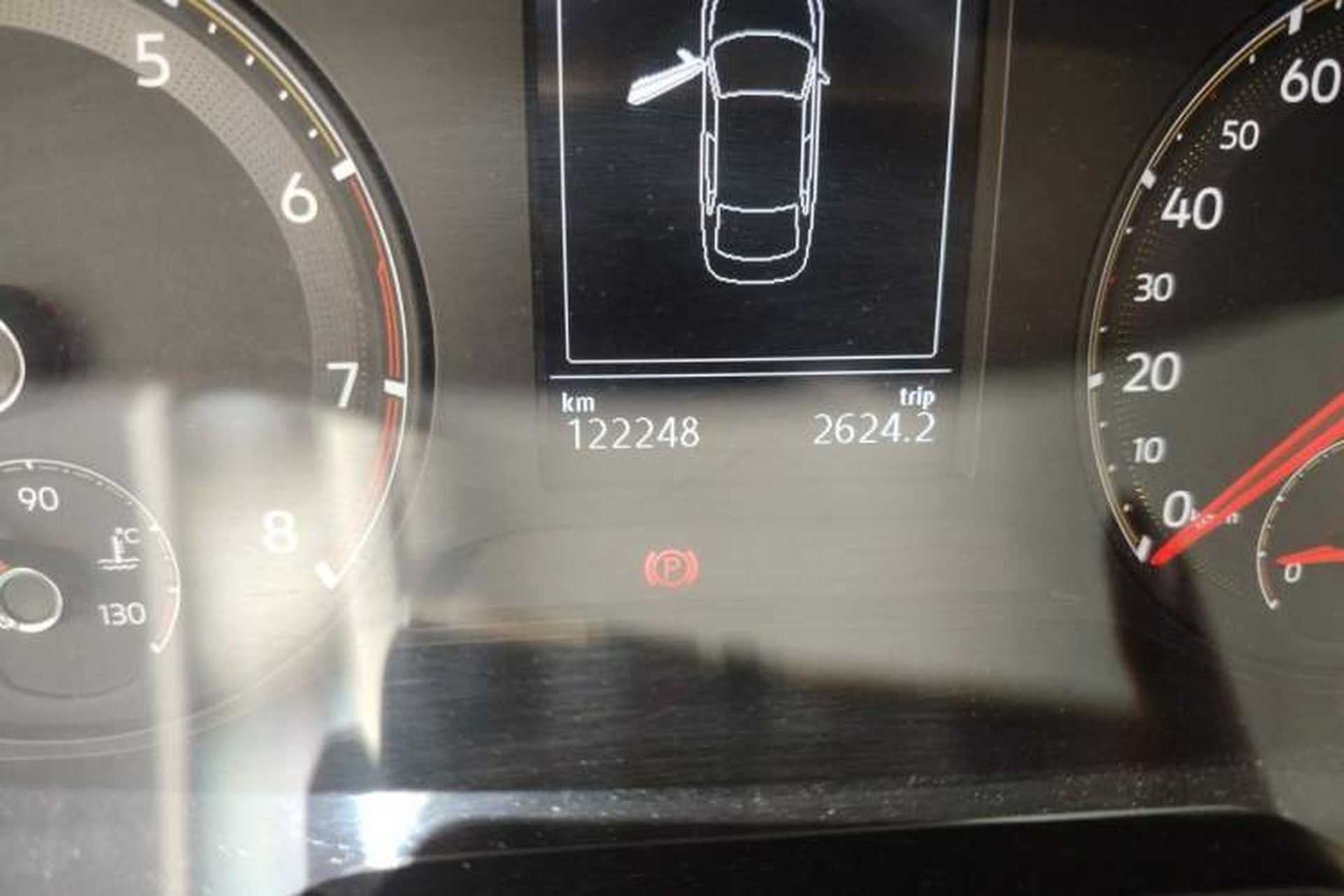 Used Volkswagen Bora 2020 1.5L Automatic Fashion Edition Odometer Close Up