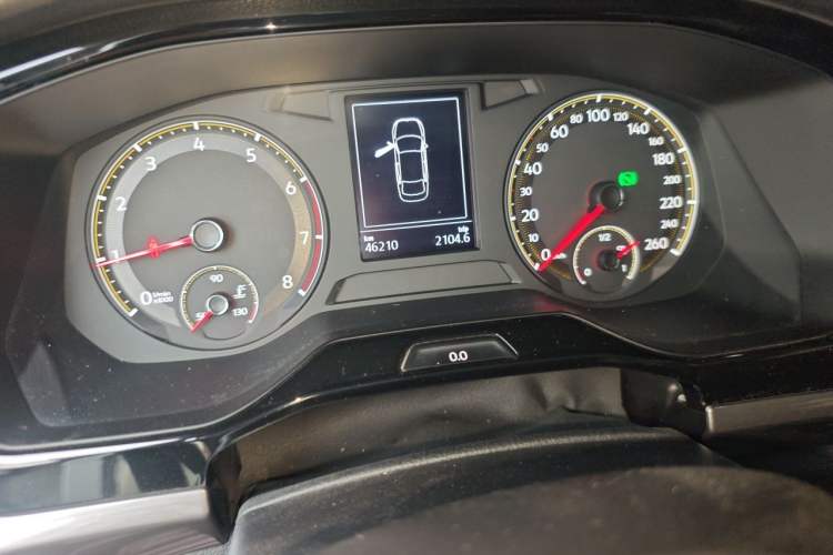 Used Volkswagen Bora 2020 1.5L Automatic Comfort Model Odometer Close Up