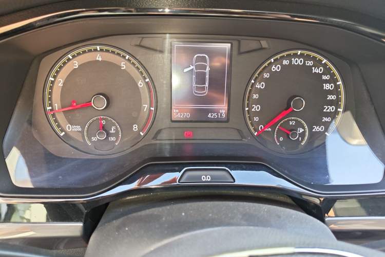 Used Volkswagen Bora 2020 1.5L Automatic Elite Version Odometer Close Up