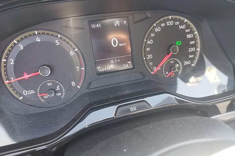 Used Volkswagen Bora 2020 1.5L Automatic Elite Version Odometer Close Up