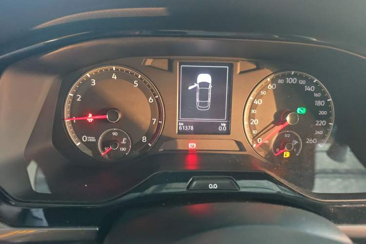 Used Volkswagen Bora 2020 1.5L Automatic Comfort Model Odometer Close Up