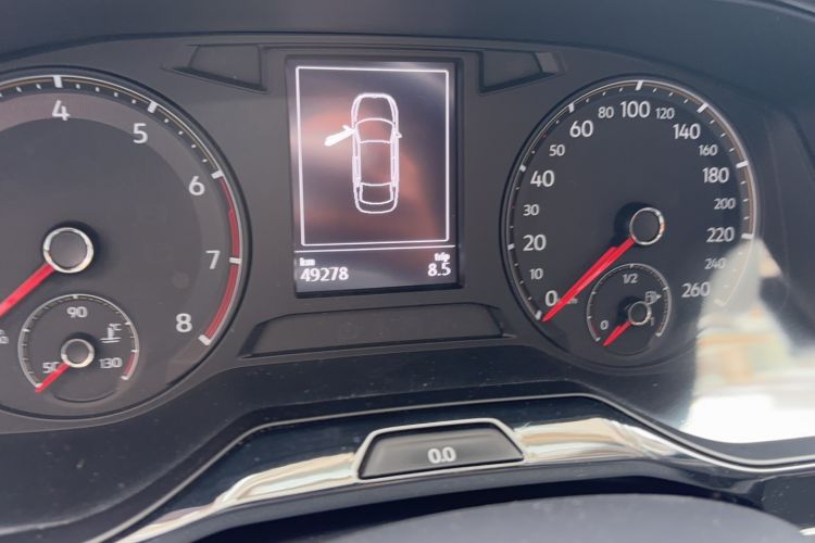 Used Volkswagen Bora 2020 1.5L Automatic Elite Version Odometer Close Up