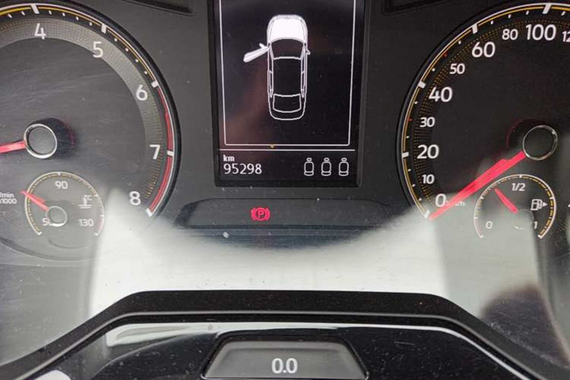 Used Volkswagen Bora 2020 1.5L Automatic Elite Version Odometer Close Up