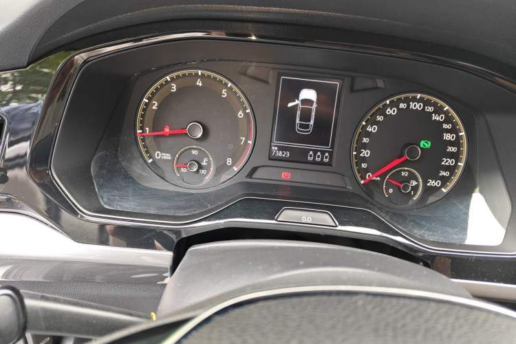 Used Volkswagen Bora 2020 1.5L Automatic Comfort Model Odometer Close Up