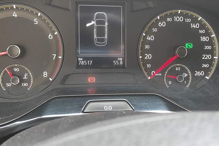 Used Volkswagen Bora 2020 1.5L Automatic Fashion Edition Odometer Close Up