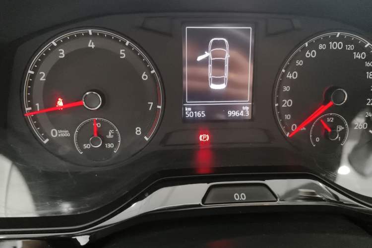 Used Volkswagen Bora 2020 1.5L Manual Comfort Version Odometer Close Up