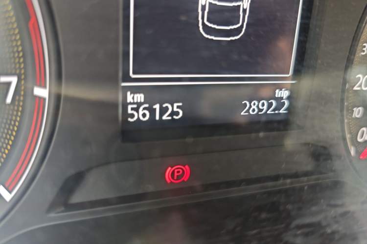Used Volkswagen Bora 2020 1.5L Automatic Fashion Edition Odometer Close Up