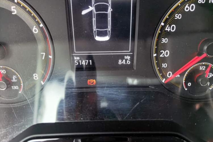 Used Volkswagen Bora 2020 1.5L Manual Fashion Edition Odometer Close Up
