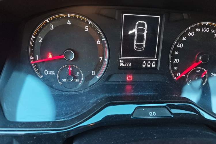 Used Volkswagen Bora 2020 1.5L Automatic Comfort Model Odometer Close Up