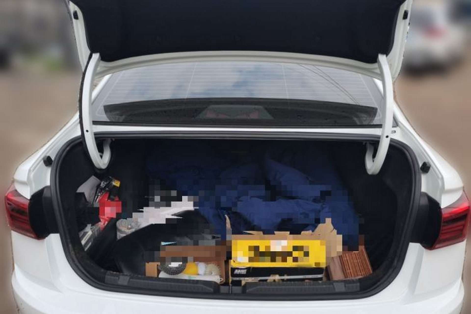 Used Volkswagen Bora 2020 1.5L Automatic Elite Version Trunk
