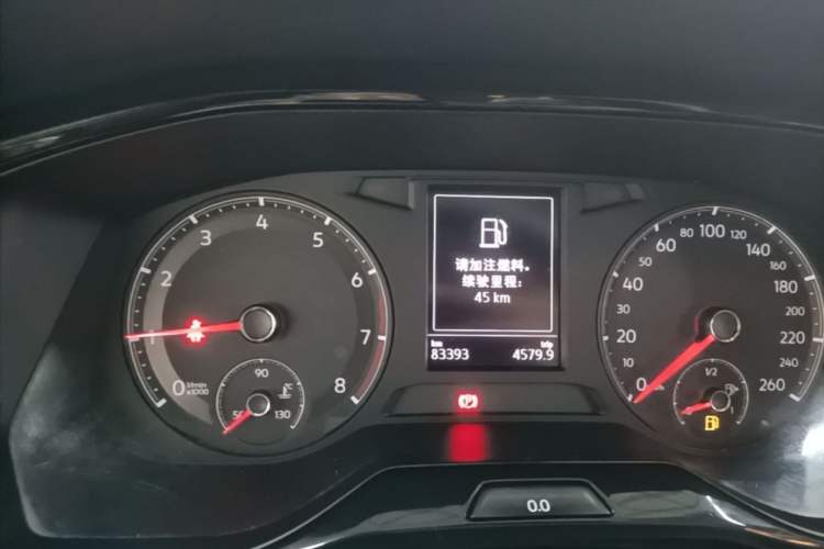 Used Volkswagen Bora 2020 1.5L Automatic Fashion Edition Odometer Close Up