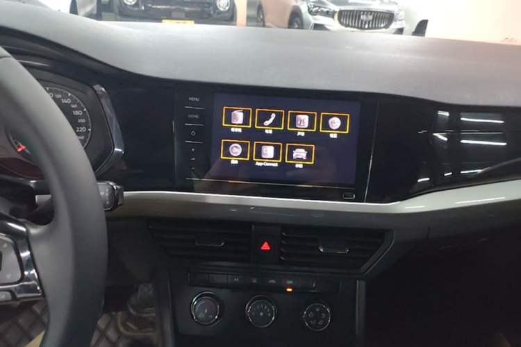 Used Volkswagen Bora 2021 1.5L Automatic Fashionable Smart Connectivity Version Audio And AC Panel